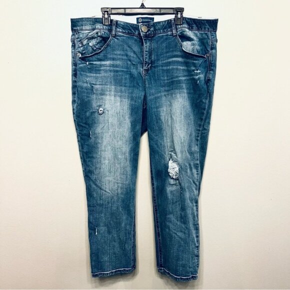 Democracy Denim - Democracy Indigo Denim Jeans with 'Ab'solution Size 22W